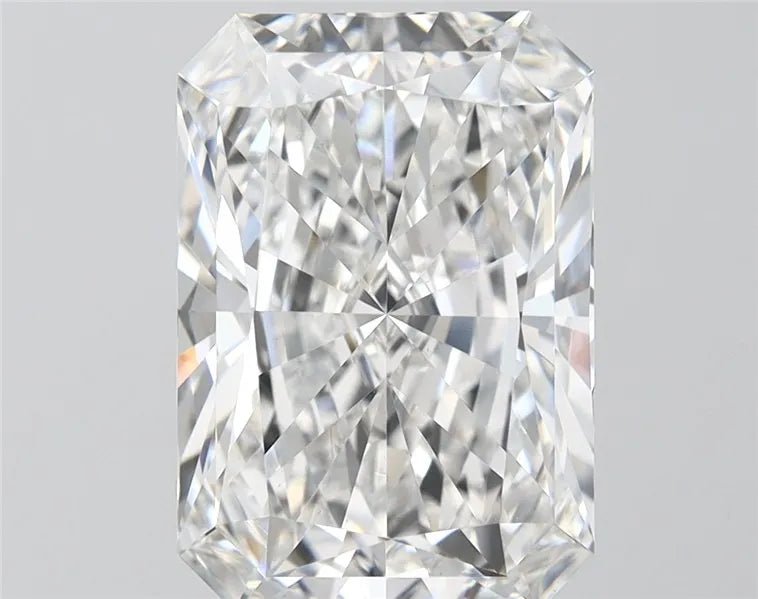 6.09ct Radiant Lab Grown Diamond (Colour E, Clarity VVS2, IGI Certified) - Jewelry by Cleo