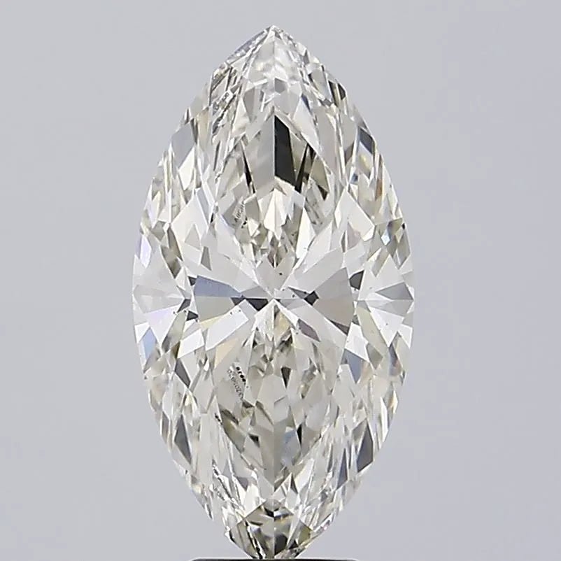 6.35ct Marquise Lab Grown Diamond (Colour J, Clarity VS2, IGI Certified) - Jewelry by Cleo