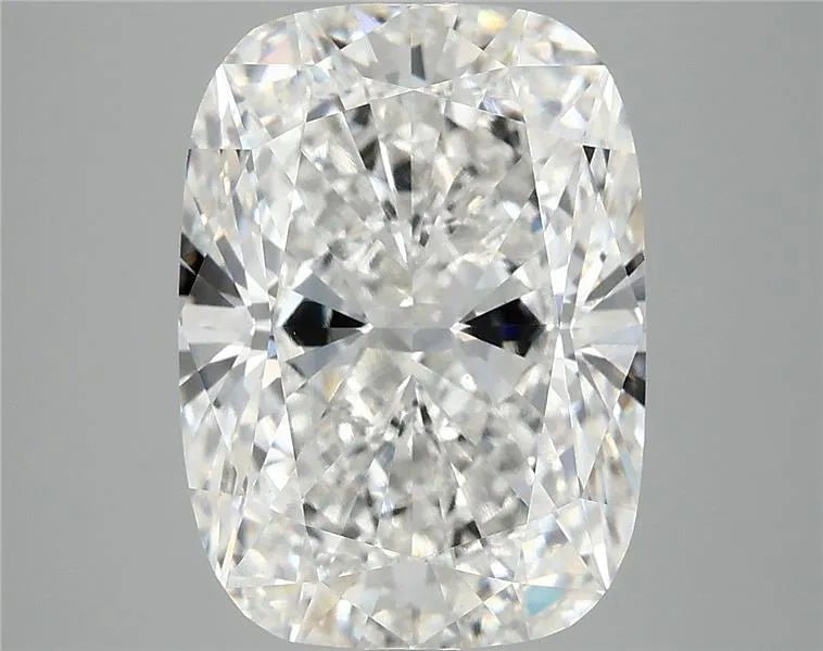 6.60ct Cushion modified Lab Grown Diamond (Colour F, Clarity VS1, IGI Certified) - Jewelry by Cleo
