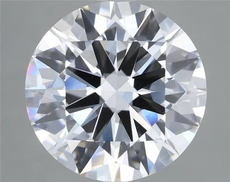 6.77ct Round Lab Grown Diamond (Colour F, Clarity VVS2, Cut ID, IGI Certified) - Jewelry by Cleo