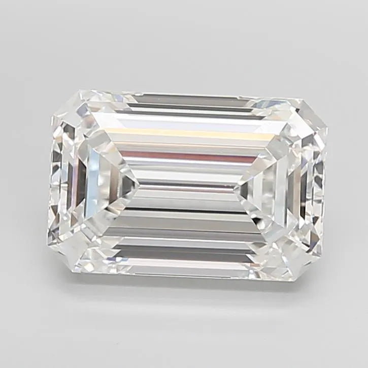 7.06ct Emerald Lab Grown Diamond (Colour F, Clarity VVS2, IGI Certified)