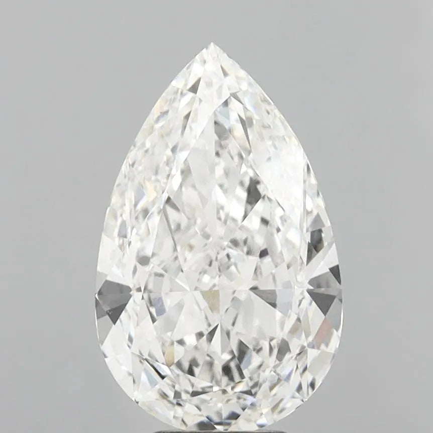 7.60ct Pear Lab Grown Diamond (Colour F, Clarity VVS2, IGI Certified)