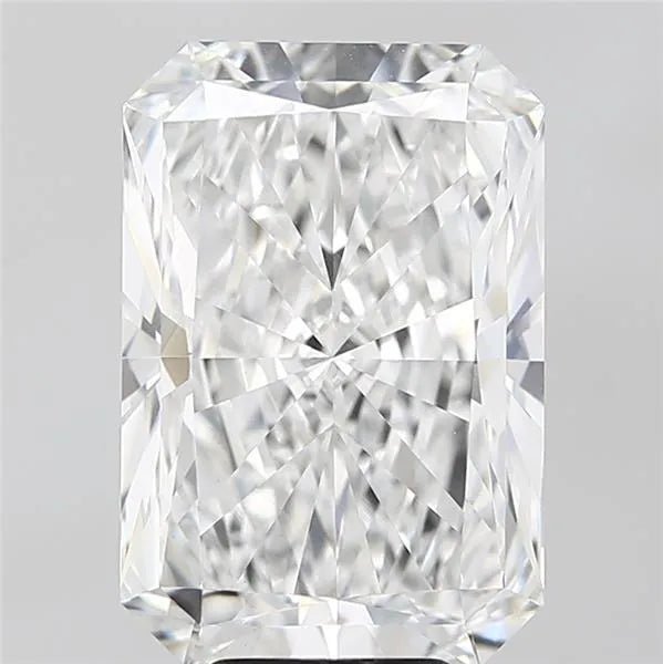 7.57ct Radiant Lab Grown Diamond (Colour E, Clarity VVS2, IGI Certified) - Jewelry by Cleo