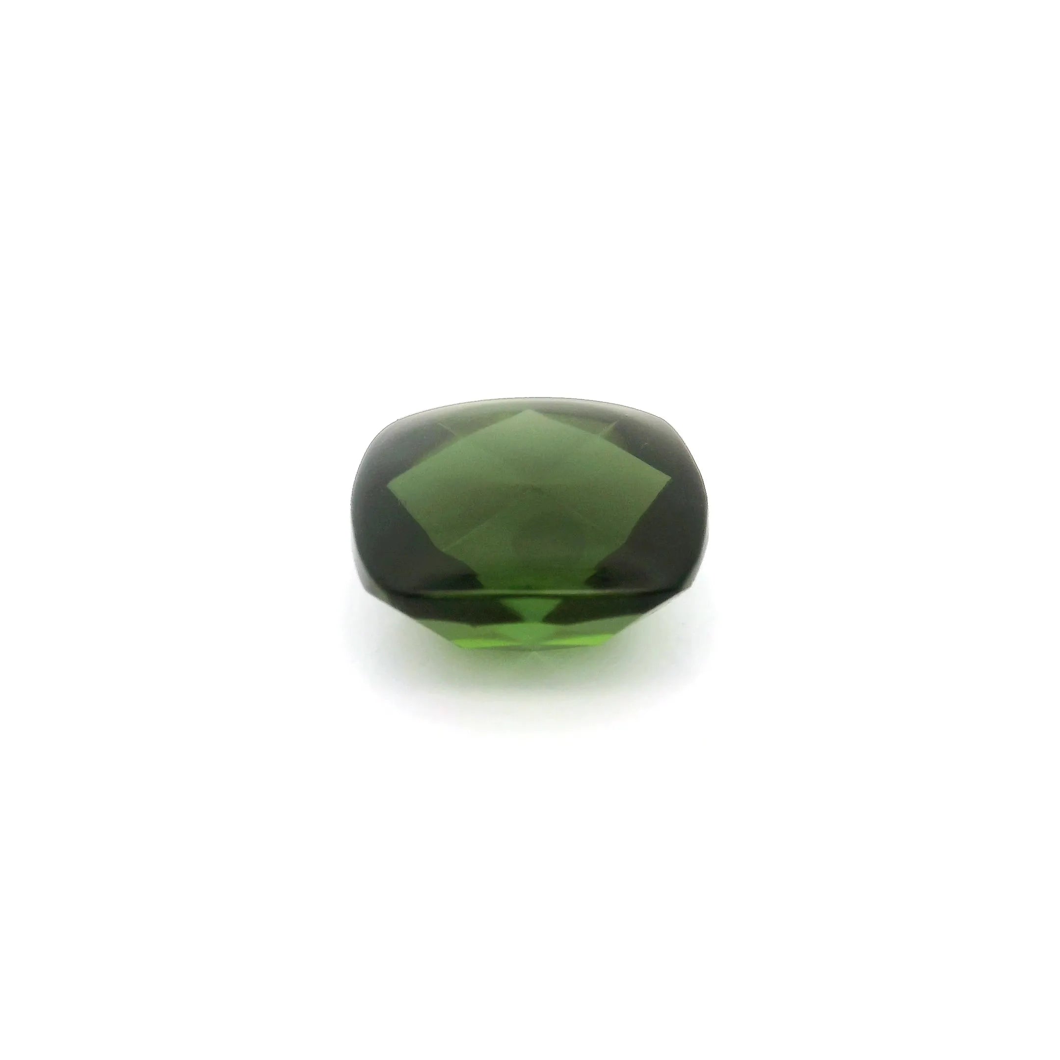 2.60ct Cushion Natural Tourmaline (Colour Green, Clarity Eye Clean, Cut Faceted)