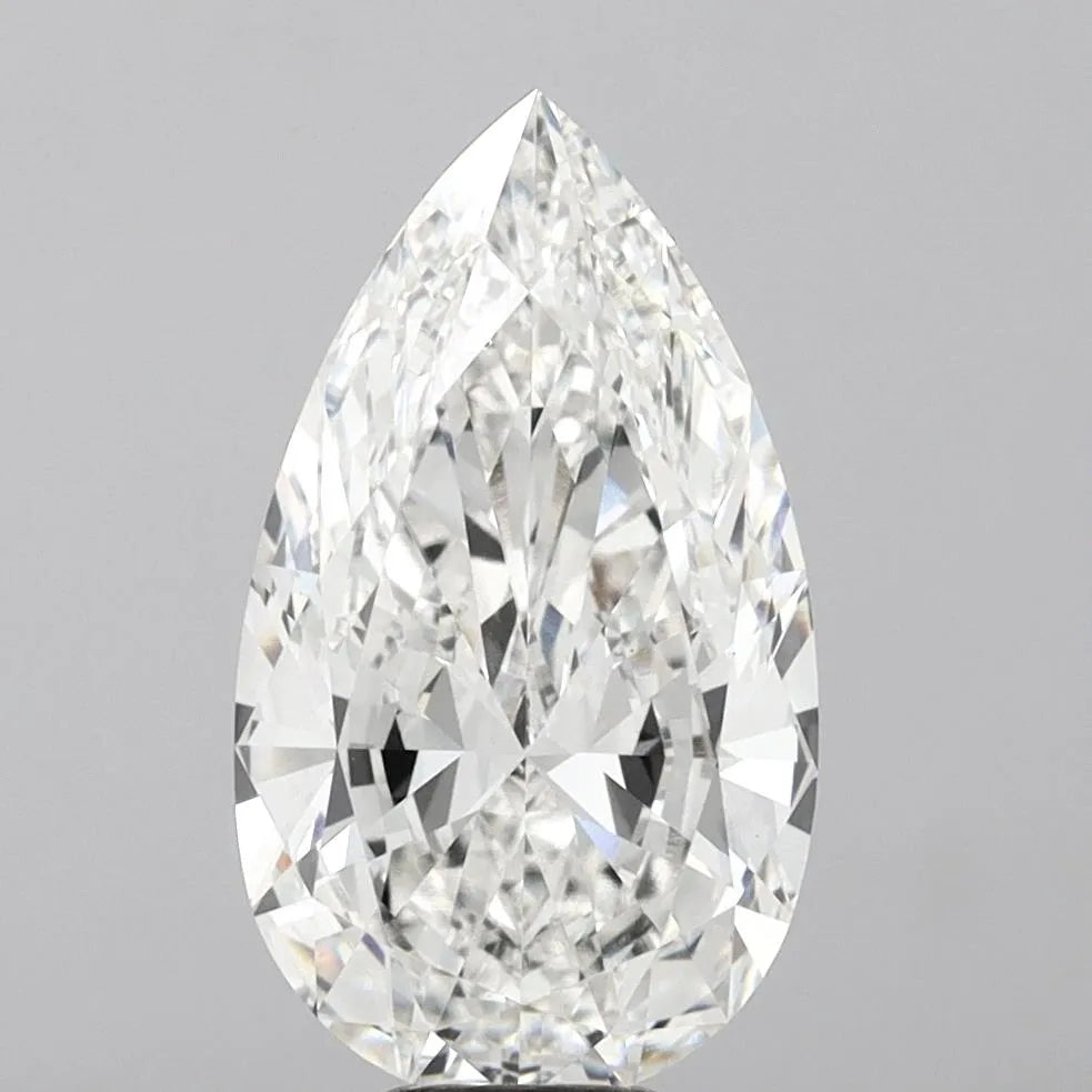 8.01ct Pear Lab Grown Diamond (Colour F, Clarity VS1, IGI Certified)