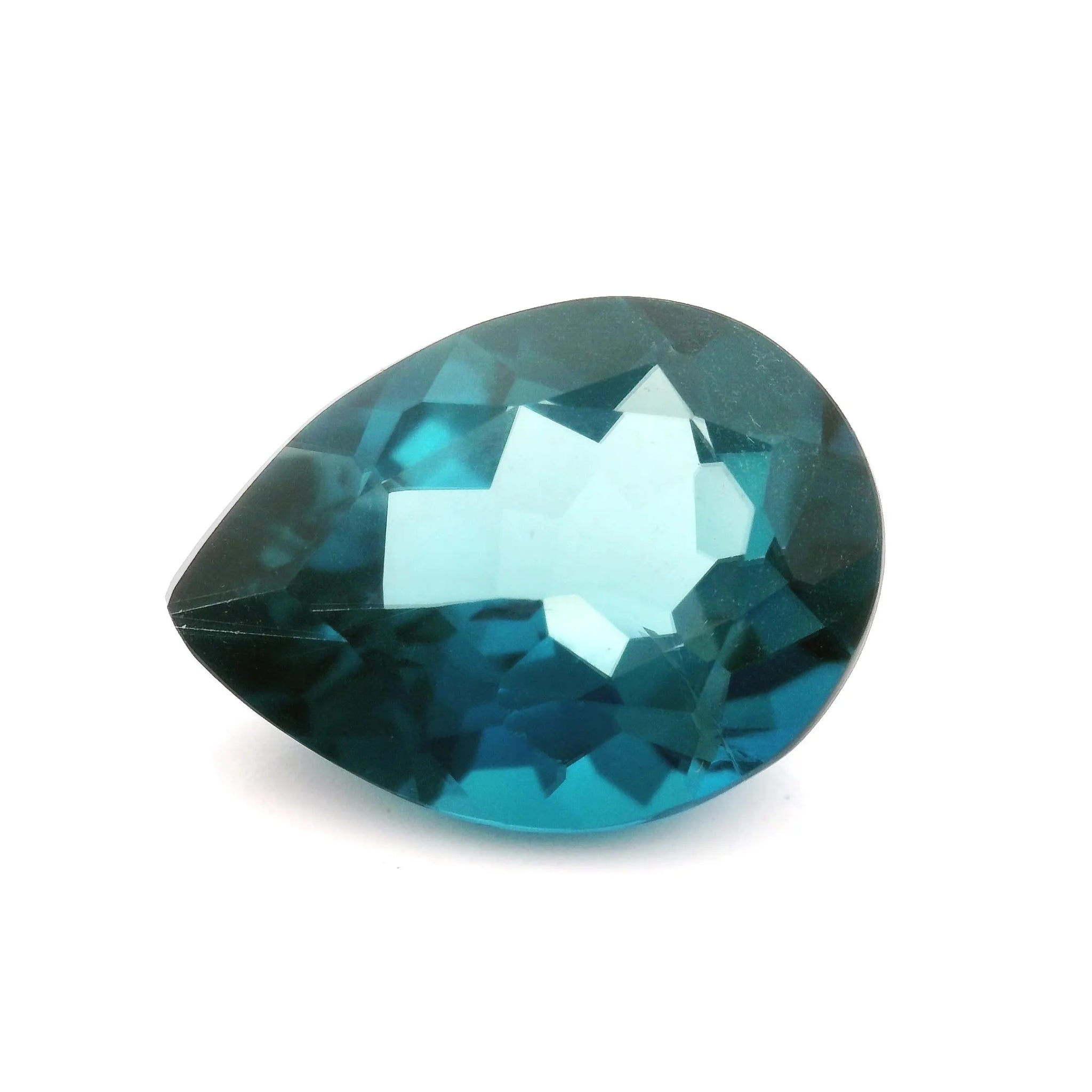 8.55ct Pear Natural Topaz (Colour Blue, Clarity Slightly Included, Cut Faceted) - Jewelry by Cleo