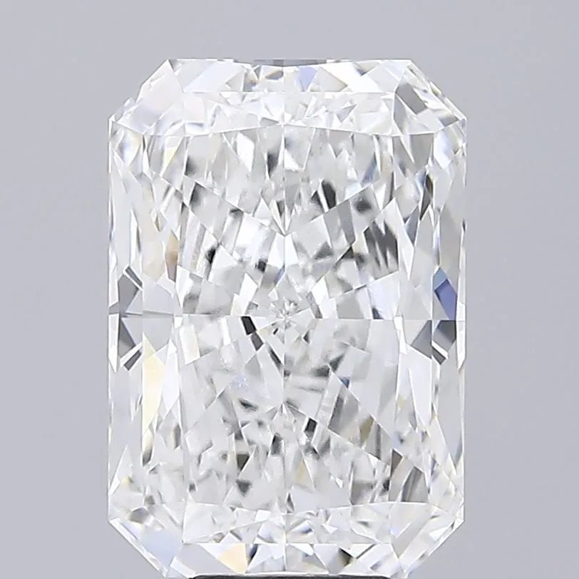 8.83ct Radiant Lab Grown Diamond (Colour E, Clarity VVS2, IGI Certified) - Jewelry by Cleo