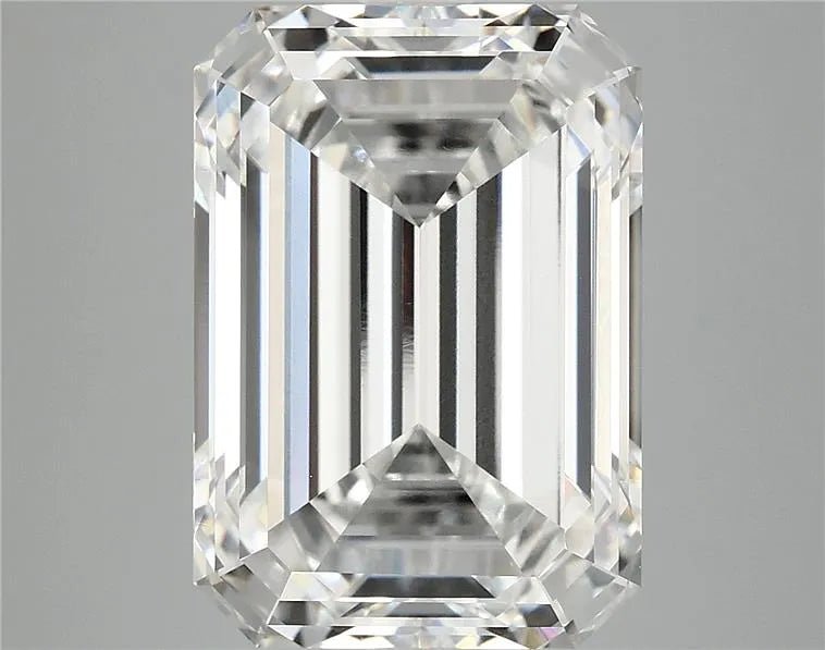 9.69ct Emerald Lab Grown Diamond (Colour E, Clarity VVS2, IGI Certified) - Jewelry by Cleo