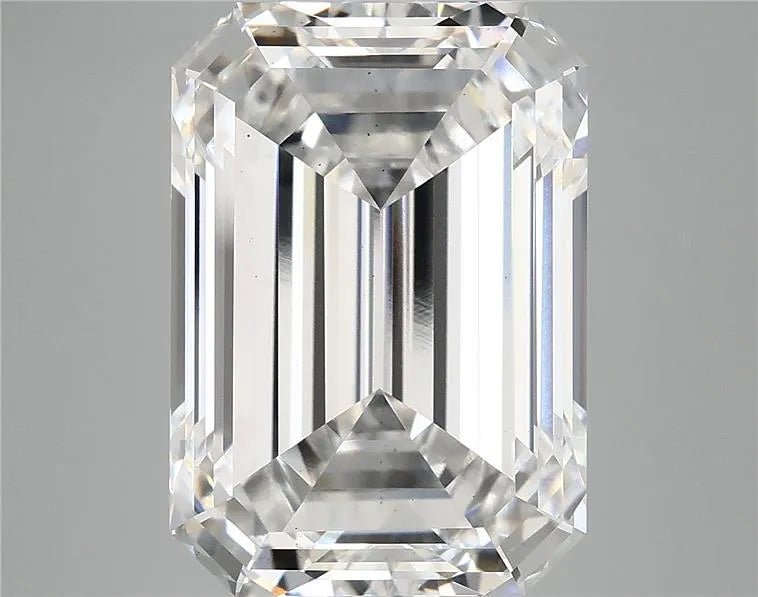 9.96ct Emerald Lab Grown Diamond (Colour F, Clarity VS2, IGI Certified) - Jewelry by Cleo
