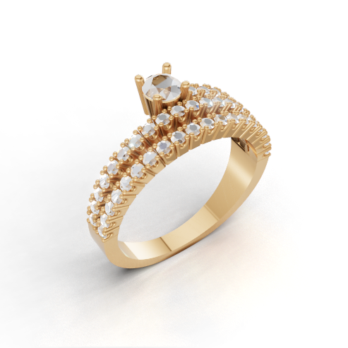 round-14k yellow gold|round-18k yellow gold
