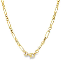 14kt Yellow Gold Paperclip Link Necklace