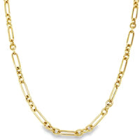 14kt Yellow Gold Paperclip Link Necklace