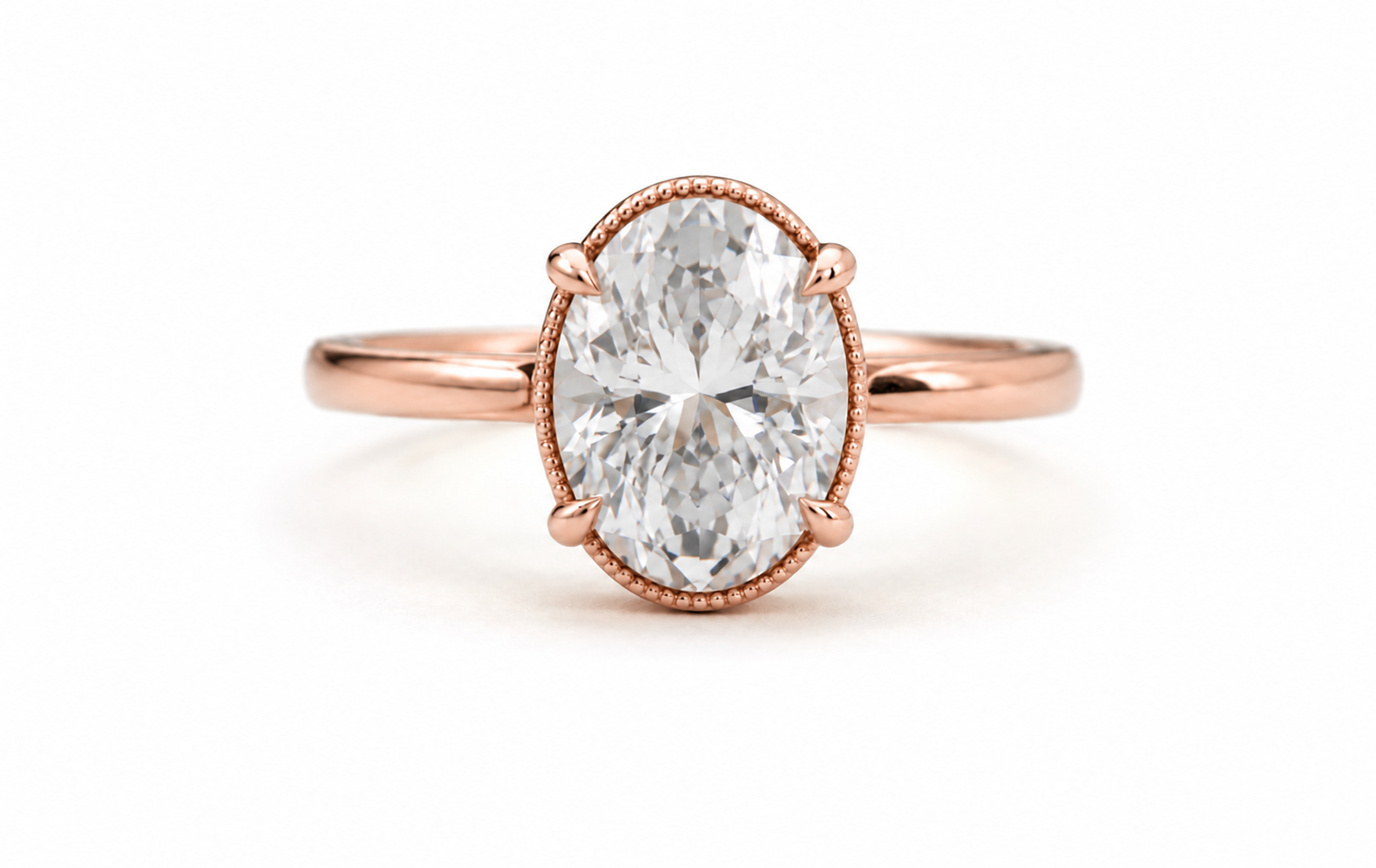 The Iris — Oval Lab-Grown Diamond Solitaire