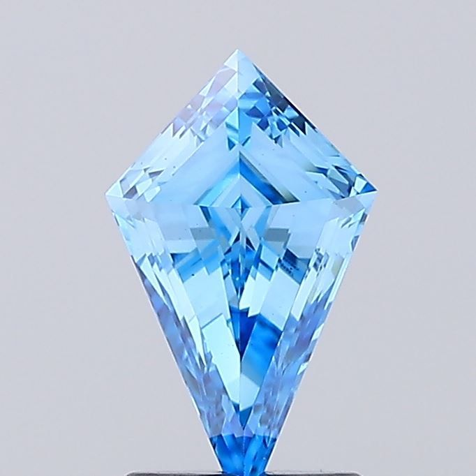 Kite 1.19ct Fancy Vivid Blue VS1 EX EX None - Jewelry by Cleo