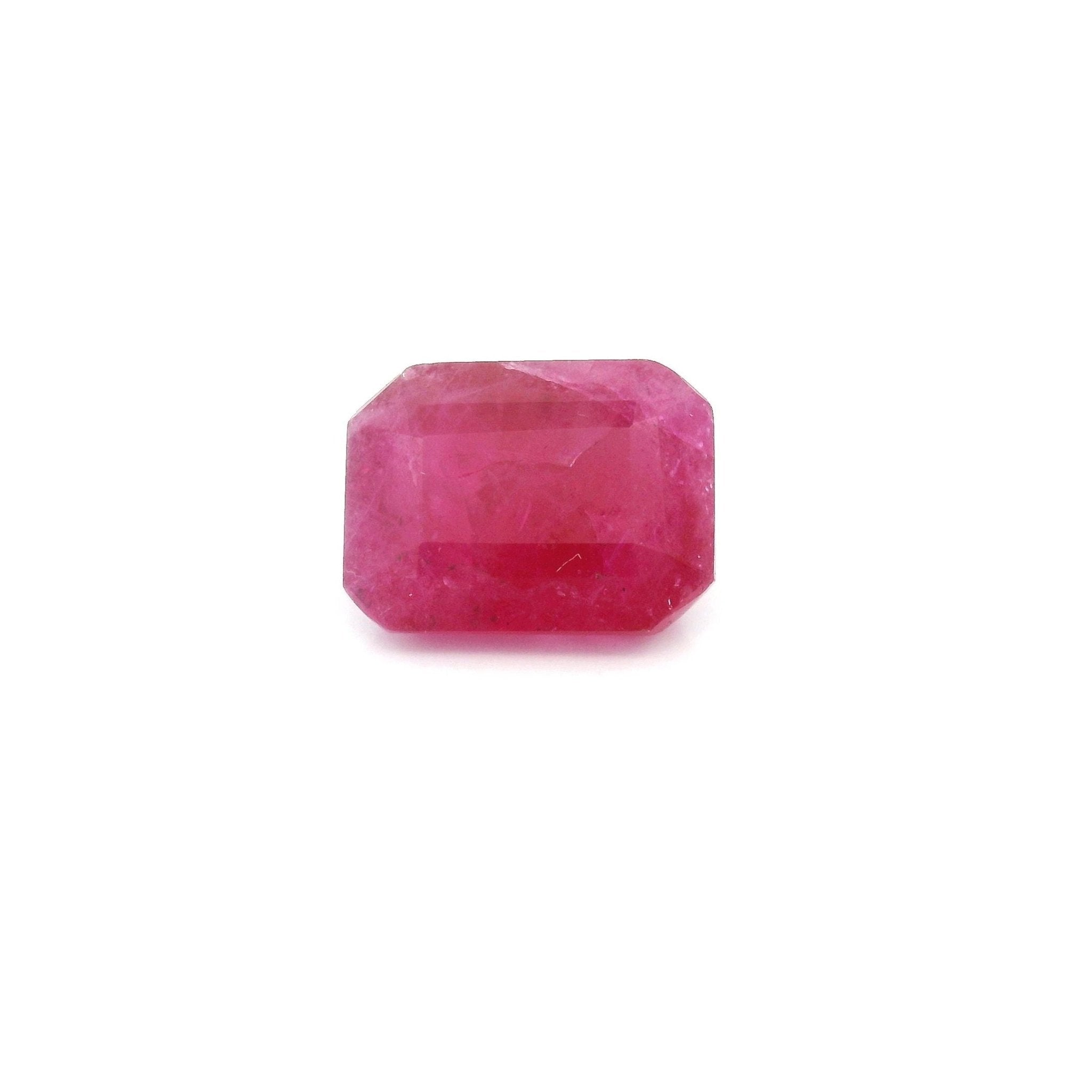 Ruby red octagonal 2.19ct - Jewelry by Cleo