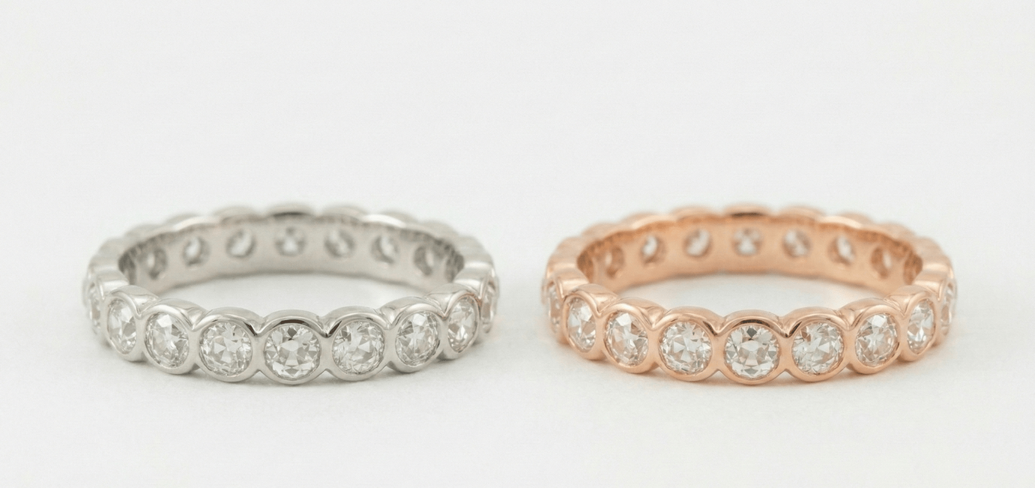 The OEC Bezel Eternity Band - Jewelry by Cleo