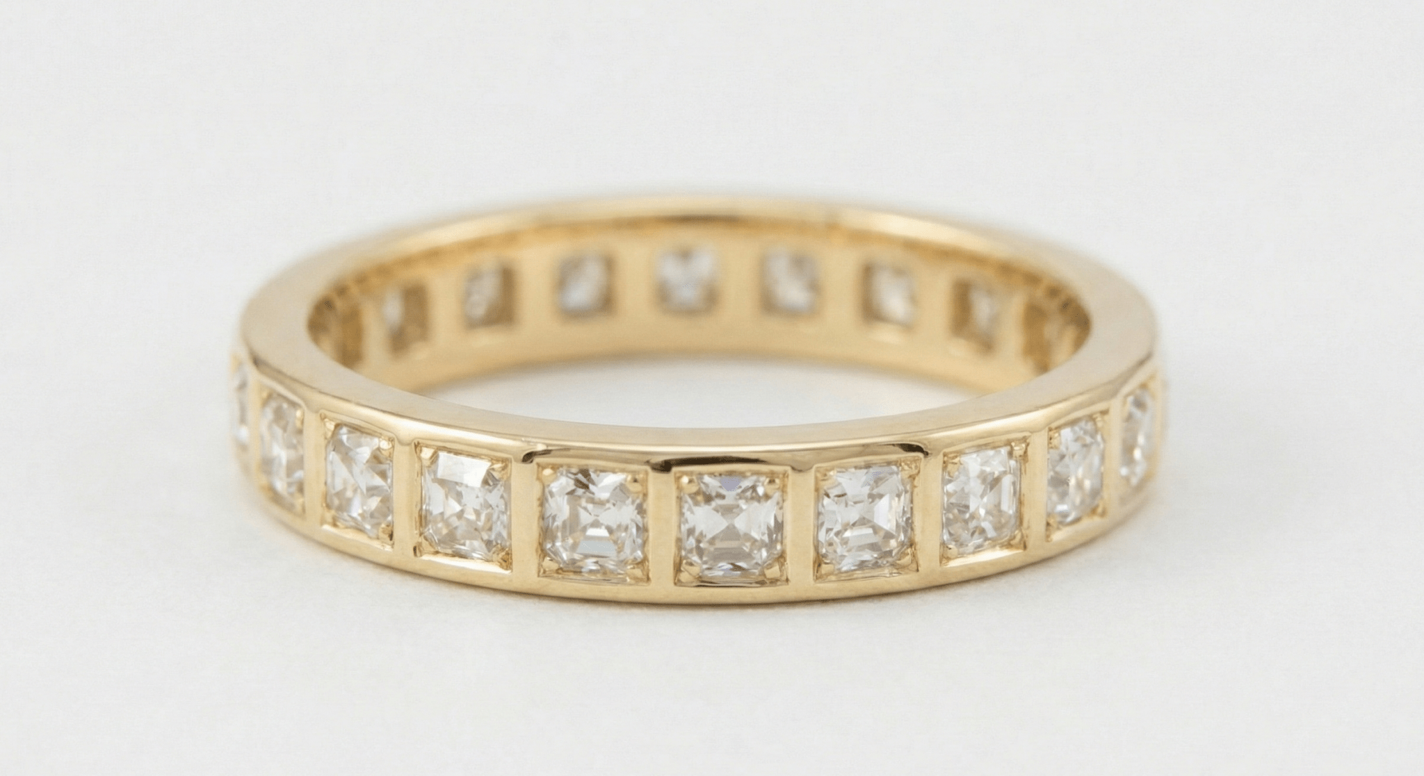 The OMC Bezel Eternity Band - Jewelry by Cleo