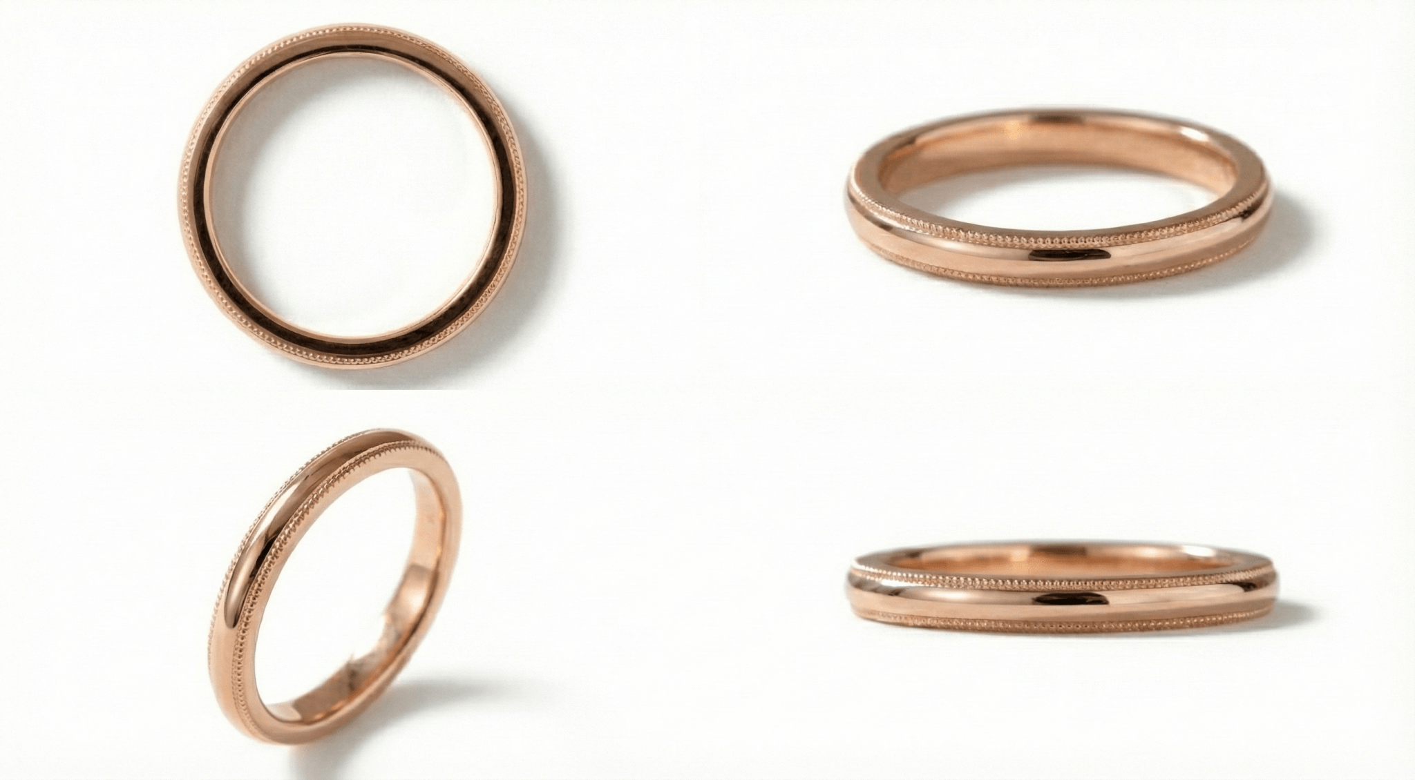 The Timeless Milgrain Wedding Band - Jewelry by Cleo