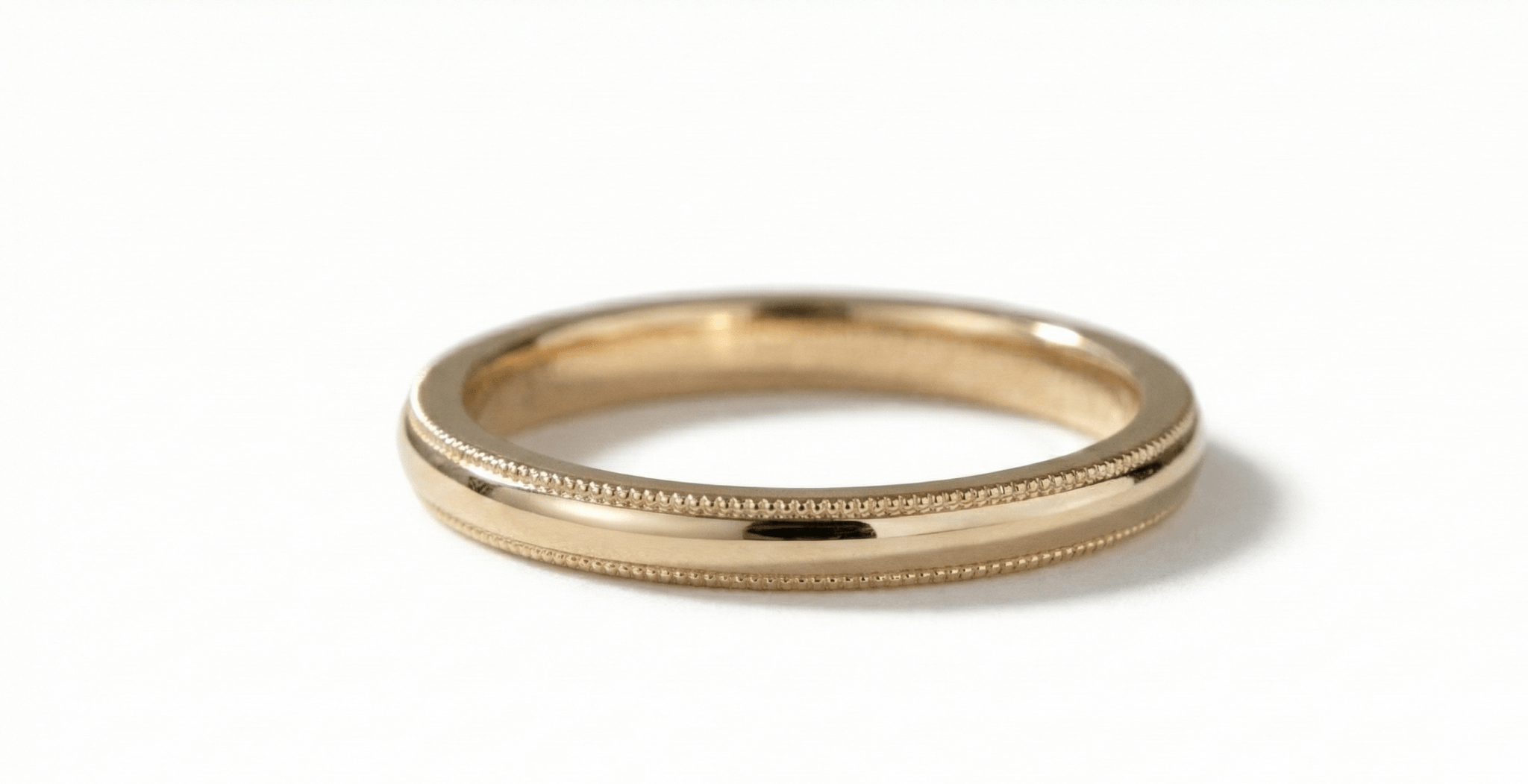 The Timeless Milgrain Wedding Band - Jewelry by Cleo