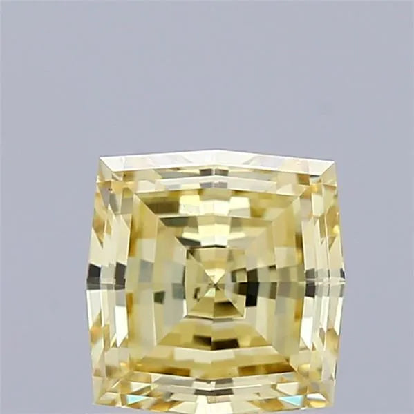 0.81ct Octagonal Lab Grown Diamond (Colour Fancy Yellow, Clarity VS1, IGI Certified)