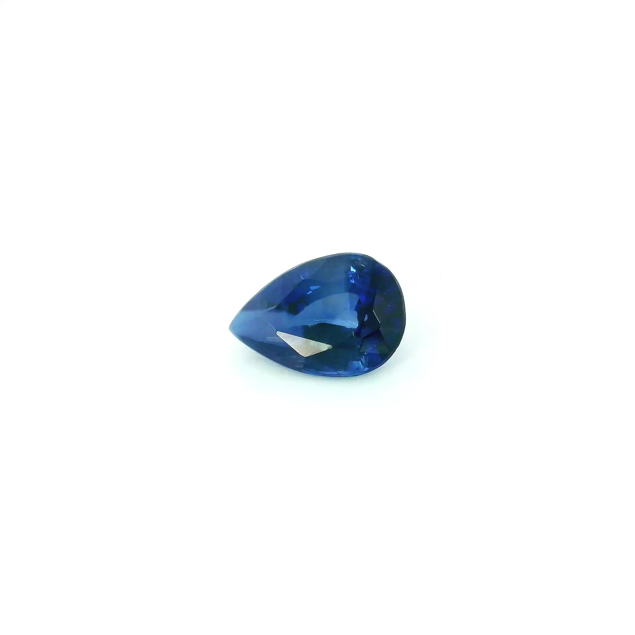 0.93ct Pear Natural Sapphire (Colour Blue, Clarity Slightly Included, Cut Faceted)