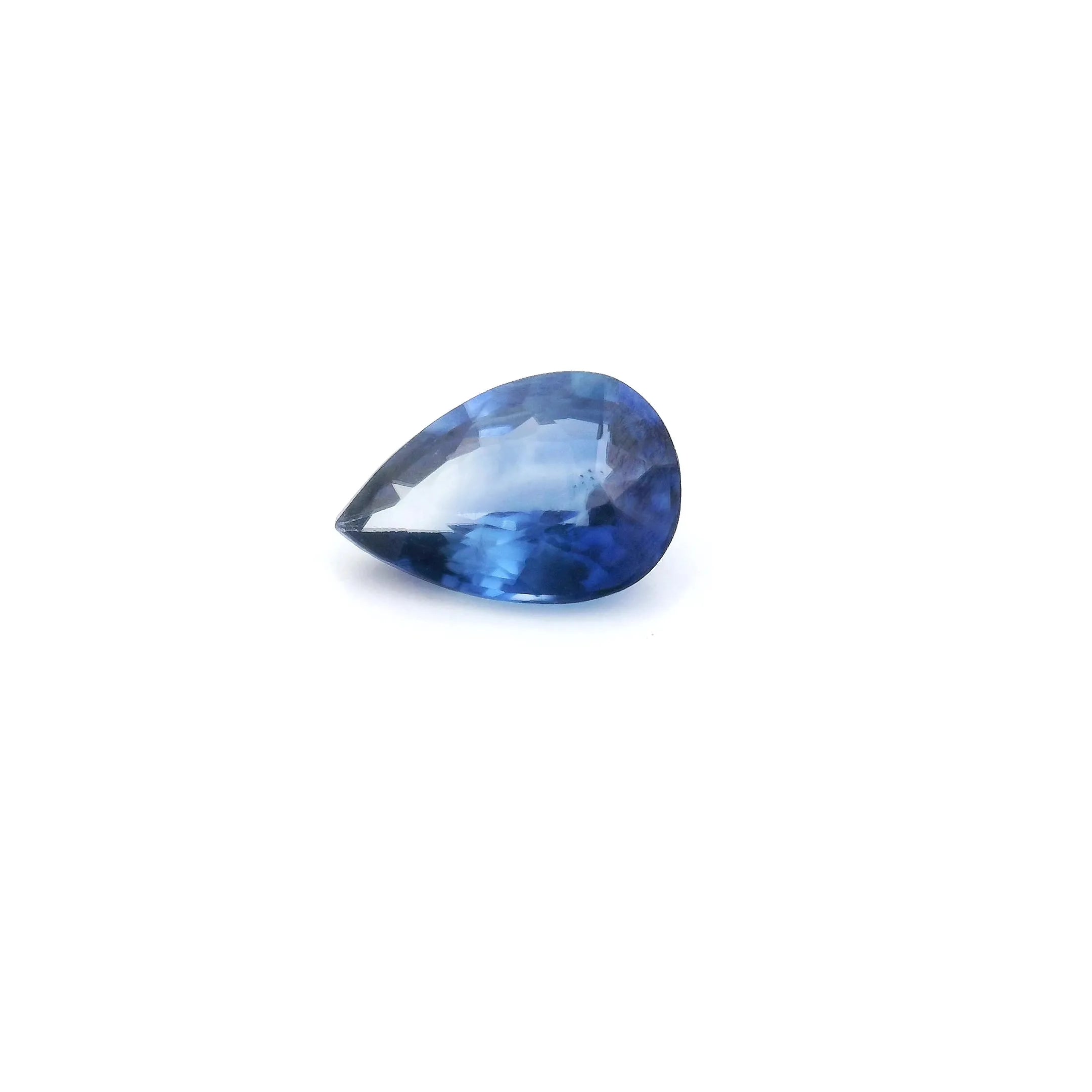 0.96ct Pear Natural Sapphire (Colour Blue, Clarity Slightly Included, Cut Faceted)