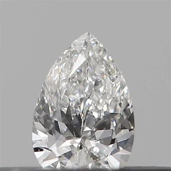 0.12ct Pear Natural Diamond (Colour E, Clarity VS2, Cut VG, IGI Certified) - Jewelry by Cleo