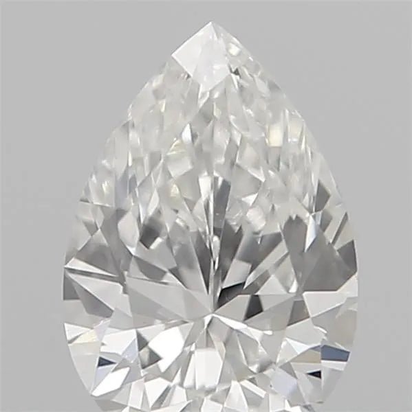 0.12ct Pear Natural Diamond (Colour F, Clarity VS2, Cut VG, IGI Certified) - Jewelry by Cleo