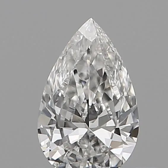 0.13ct Pear Natural Diamond (Colour E, Clarity VVS2, Cut VG, IGI Certified) - Jewelry by Cleo