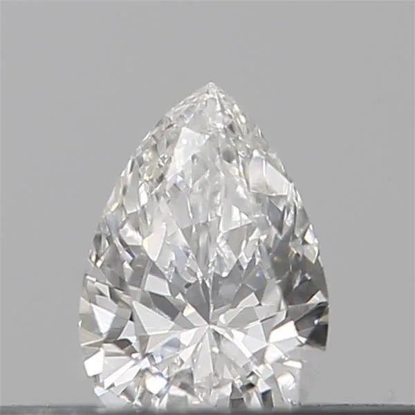 0.13ct Pear Natural Diamond (Colour E, Clarity VVS2, Cut VG, IGI Certified) - Jewelry by Cleo
