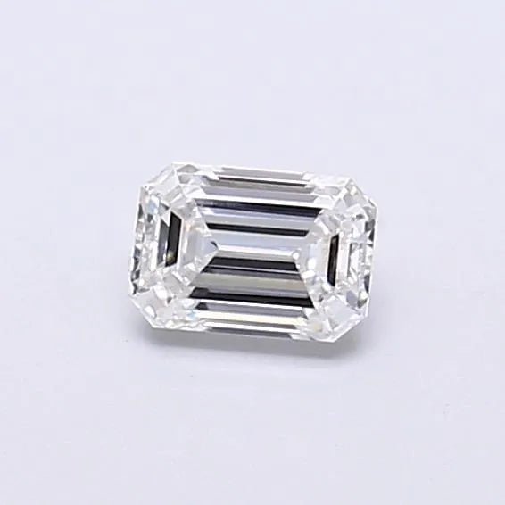 0.29ct Emerald Lab Grown Diamond (Colour D, Clarity VS1, IGI Certified) - Jewelry by Cleo