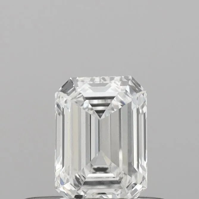 0.31ct Emerald Lab Grown Diamond (Colour D, Clarity VS2, IGI Certified) - Jewelry by Cleo