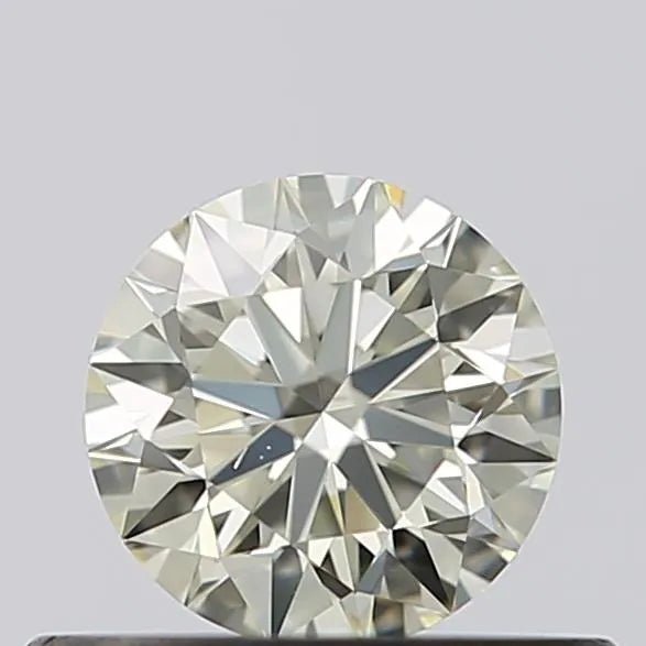 0.33ct Round Natural Diamond (Colour J, Clarity VS2, Cut EX, IGI Certified) - Jewelry by Cleo