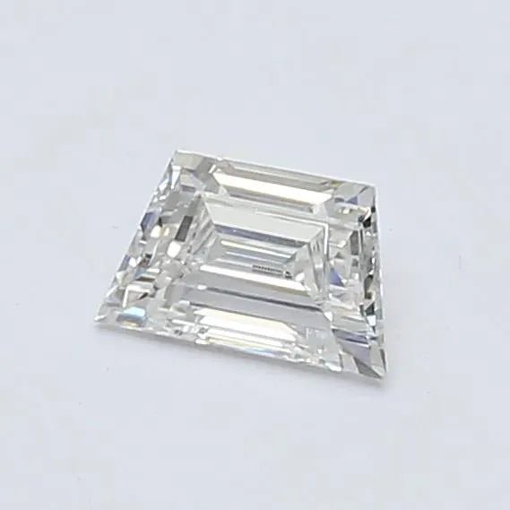 0.36ct Trapezoid Lab Grown Diamond (Colour E, Clarity VVS2, IGI Certified) - Jewelry by Cleo