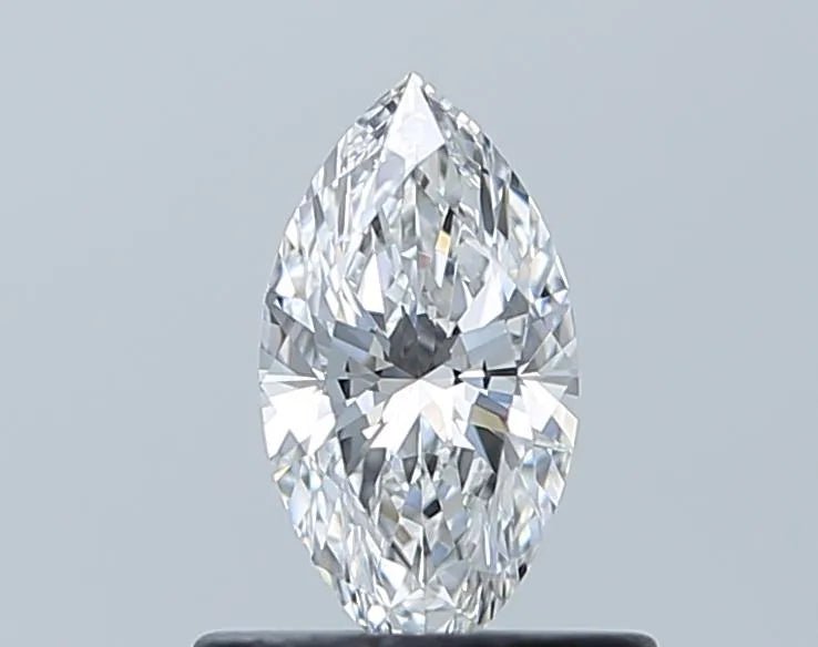 0.46ct Marquise Natural Diamond (Colour E, Clarity VVS1, Cut EX, GIA Certified) - Jewelry by Cleo