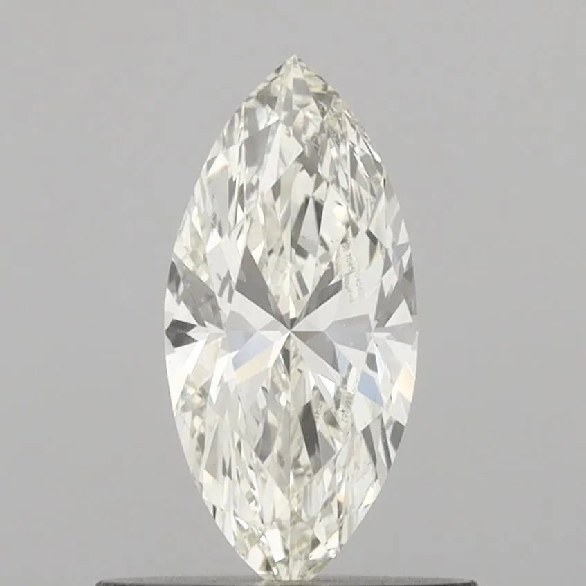 0.50ct Marquise Natural Diamond (Colour J, Clarity VS2, Cut VG, IGI Certified) - Jewelry by Cleo