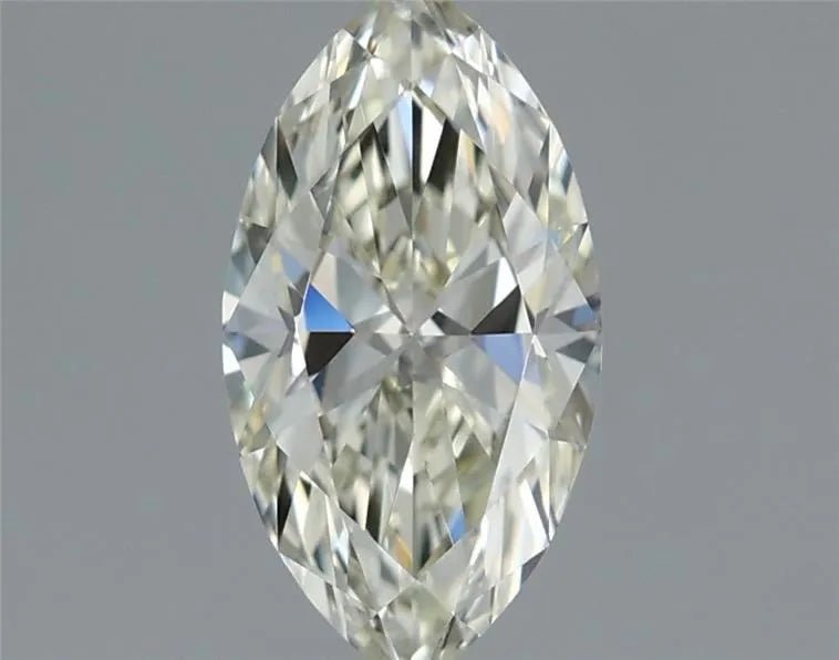 0.51ct Marquise Natural Diamond (Colour K, Clarity VS1, Cut VG, IGI Certified) - Jewelry by Cleo