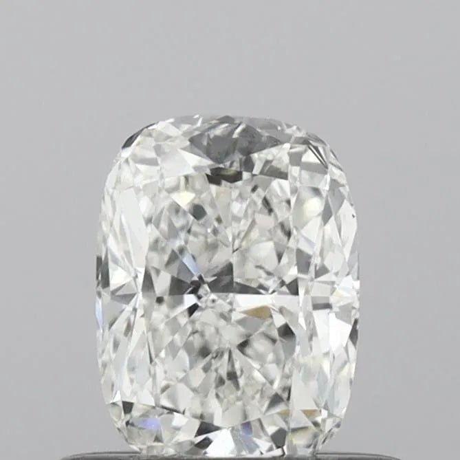 0.53ct Cushion brilliant Lab Grown Diamond (Colour F, Clarity VS1, IGI Certified) - Jewelry by Cleo