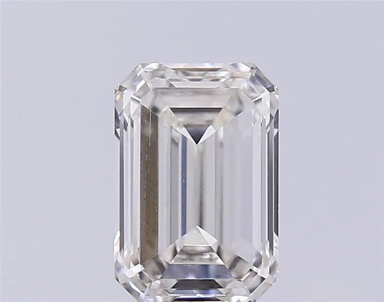 0.90ct Emerald Lab Grown Diamond (Colour H, Clarity VVS2, IGI Certified) - Jewelry by Cleo