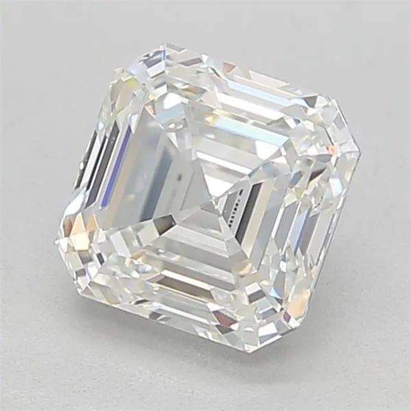 0.91ct Square emerald Lab Grown Diamond (Colour F, Clarity VVS2, IGI Certified) - Jewelry by Cleo