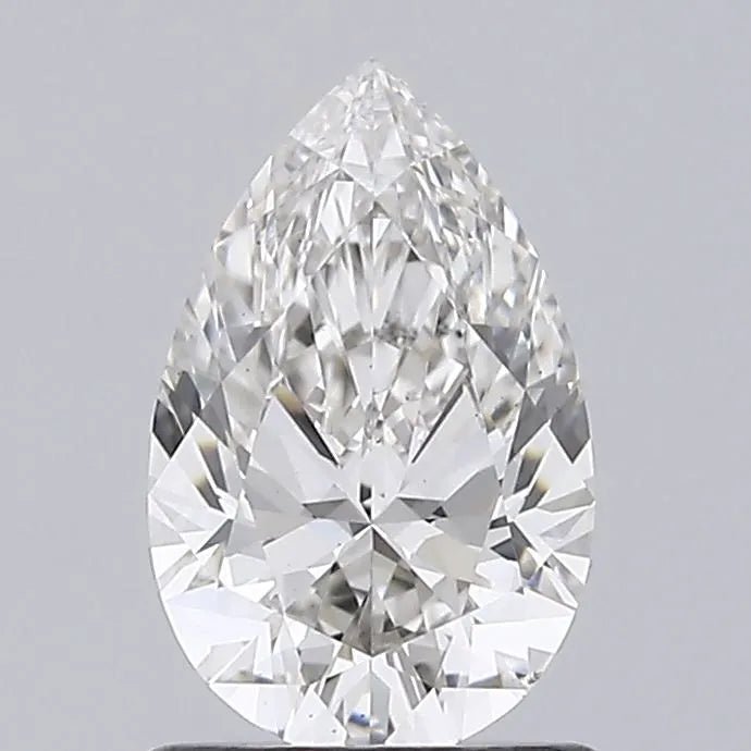 0.93ct Pear Lab Grown Diamond (Colour H, Clarity VS2, IGI Certified) - Jewelry by Cleo