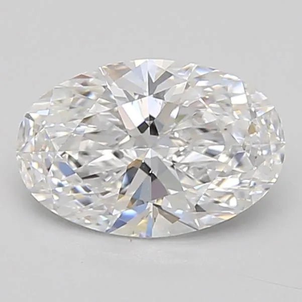 0.96ct Oval Lab Grown Diamond (Colour D, Clarity VVS2, Cut EX, IGI Certified) - Jewelry by Cleo