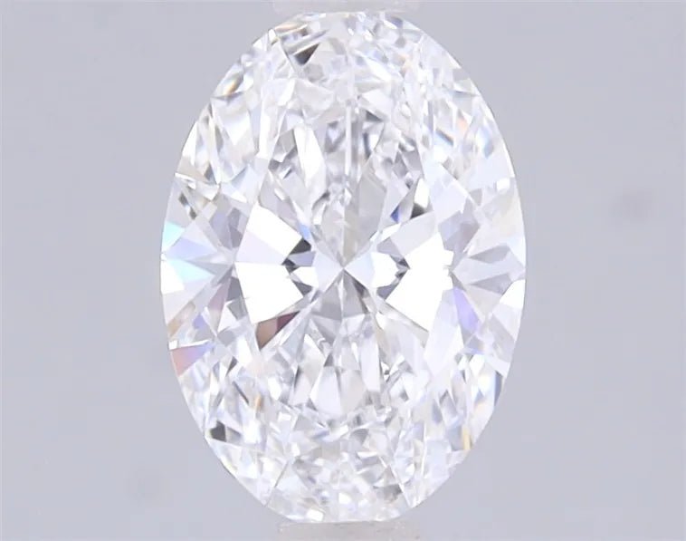 0.97ct Oval Lab Grown Diamond (Colour D, Clarity VVS1, IGI Certified) - Jewelry by Cleo
