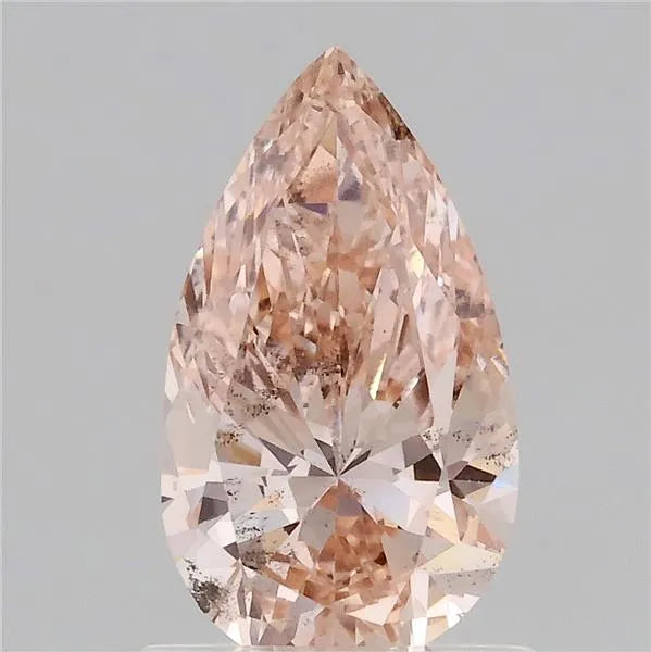 1.00ct Pear Lab Grown Diamond (Colour Fancy Intense Pink, Clarity SI1, IGI Certified)