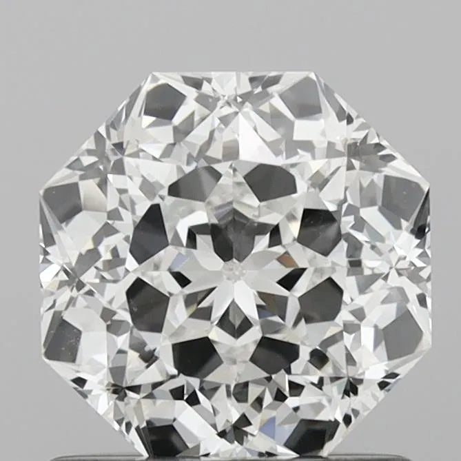 1.01ct Octagonal Lab Grown Diamond (Colour E, Clarity VVS1, IGI Certified)