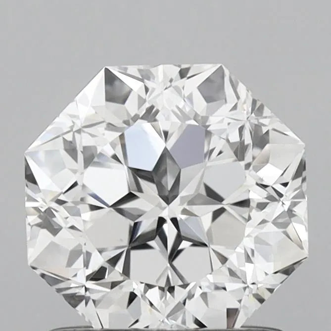 1.02ct Octagonal Lab Grown Diamond (Colour D, Clarity VS1, IGI Certified)