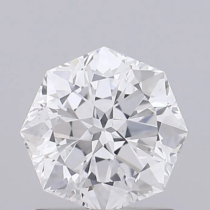 1.02ct Octagonal Lab Grown Diamond (Colour E, Clarity VS2, IGI Certified)