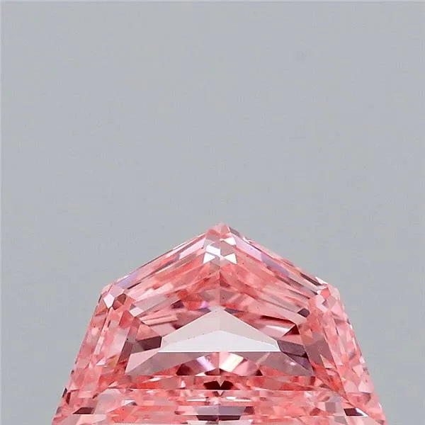 1.02ct Pentagonal Lab Grown Diamond (Colour Fancy Vivid Pink, Clarity VS1, IGI Certified)