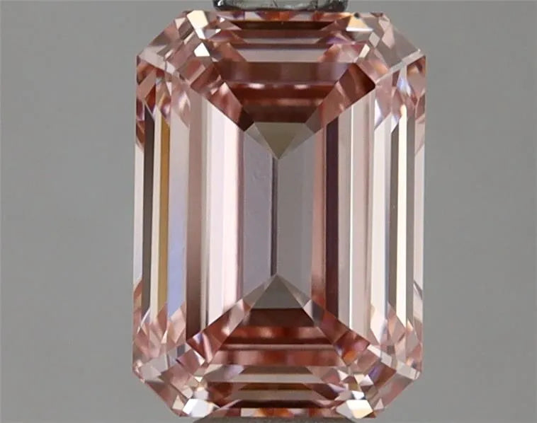 1.03ct Emerald Lab Grown Diamond (Colour Fancy Intense Pink, Clarity VS1, IGI Certified)