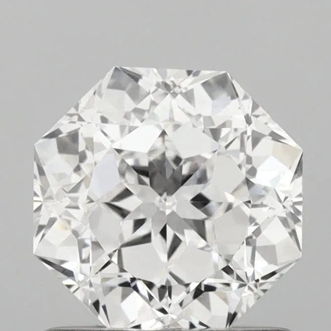 1.04ct Octagonal Lab Grown Diamond (Colour D, Clarity VVS2, IGI Certified)